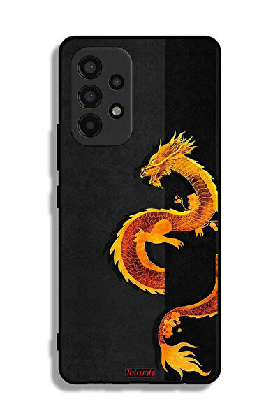 Tolwak Samsung Galaxy A53 5G Protective Case Cover Dragon Art