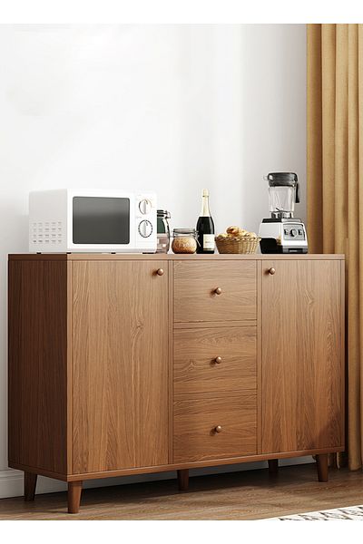 sharpdo Kitchen Cabinets,Coffee Corner,Storage Cabinets,Cupboard with door,Suitable for Kitchen, Living Room