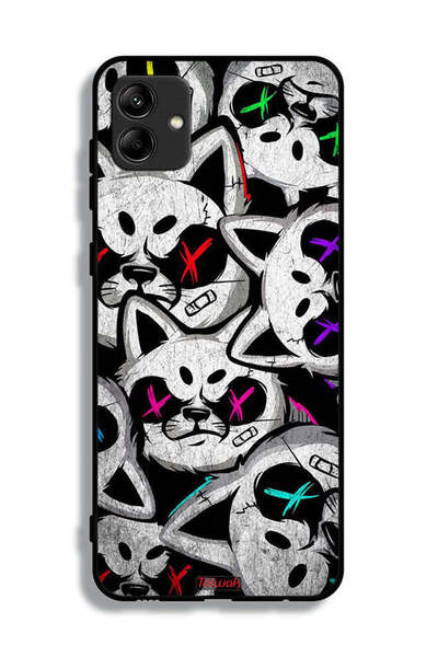 Tolwak غطاء حماية لهاتف سامسونج جالاكسي M04 بنقشة قطط مارشميلو