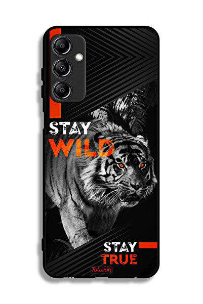 Tolwak غطاء حماية لهاتف سامسونج جالاكسي A24 4G - Stay Wild Stay True