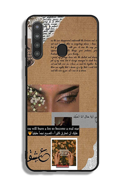 Tolwak Samsung Galaxy A21 Protective Case Cover Arabic Quote You Will Burn A ...