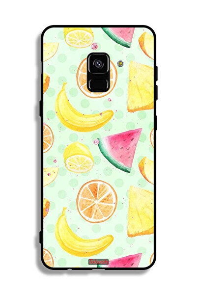 Tolwak غطاء حماية لهاتف Samsung Galaxy A8 Plus (2018) برسومات فنية بألوان مائ...