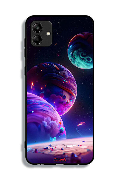 Tolwak غطاء واقي لغطاء الحماية Samsung Galaxy M04 بنقشة الكوكب
