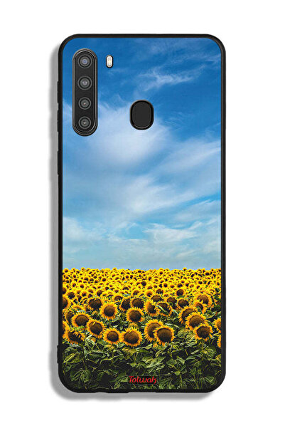 Tolwak غطاء واقي لغطاء الحماية Samsung Galaxy A21 غطاء واقي من عباد الشمس تحت...