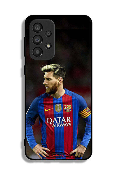 Tolwak غطاء حماية لهاتف سامسونج جالاكسي A33 5G ميسي برشلونة
