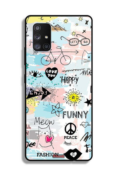 Tolwak غطاء حماية لهاتف سامسونج جالاكسي A71 5G - أحبك - علامات