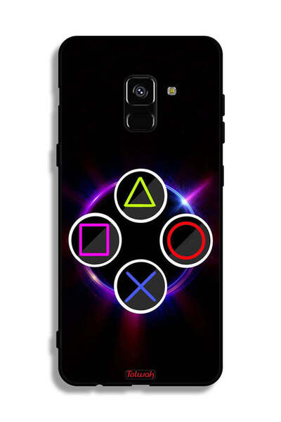 Tolwak غطاء حماية لهاتف Samsung Galaxy A8 Plus (2018) بتصميم لعبة الحبار