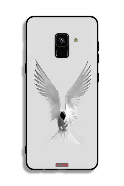 Tolwak غطاء حماية بتصميم أجنحة لهاتف سامسونج جالاكسي A8 بلس (2018)