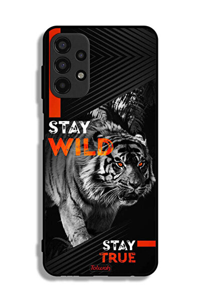 Tolwak Samsung Galaxy A13 4G Protective Case Cover Stay Wild Stay True