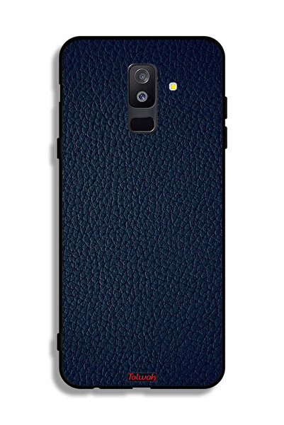 Tolwak غطاء واقي من الجلد بنمط غطاء الحماية Samsung Galaxy A6 Plus (2018)