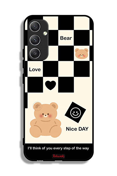 Tolwak غطاء حماية لهاتف Samsung Galaxy A34 5G سأفكر فيك في كل خطوة على الطريق