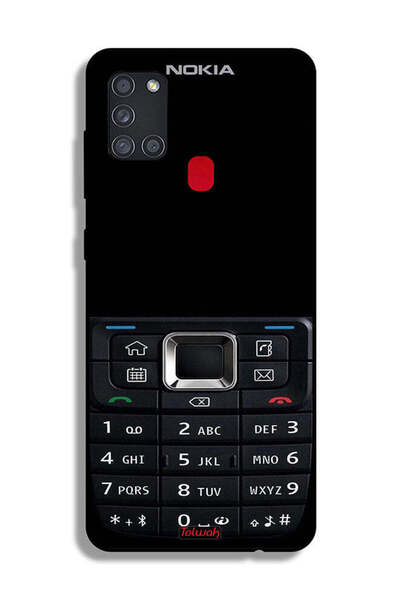 Tolwak غطاء حماية لهاتف Samsung Galaxy A21s بنمط هاتف قديم