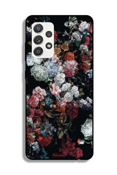 Tolwak غطاء حماية لهاتف سامسونج جالاكسي M32 5G بنقشة ورود عتيقة