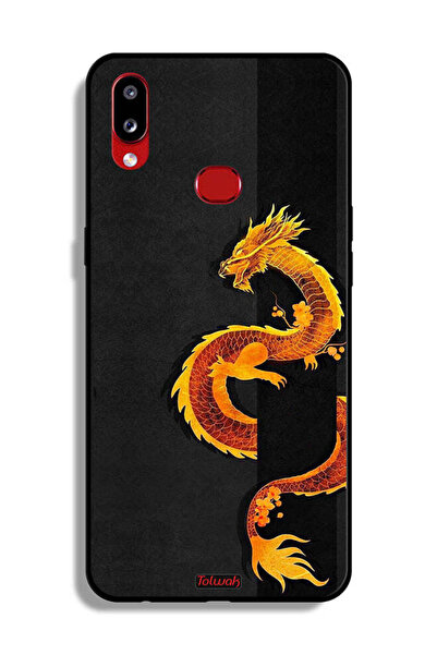 Tolwak غطاء حماية لهاتف Samsung Galaxy A10s بتصميم فن التنين