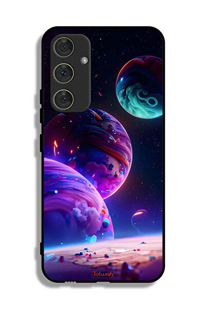Tolwak غطاء حماية لهاتف سامسونج جالاكسي A54 5G بنقشة كوكبية