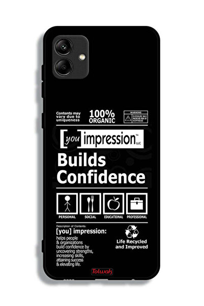 Tolwak غطاء حماية سامسونج جالاكسي A04e من سامسونج جالاكسي A04e ملصق بناء الثقة