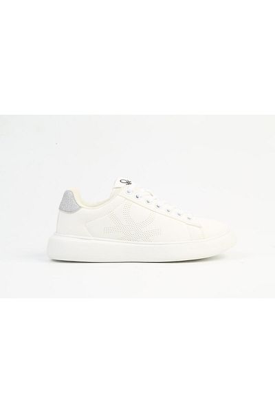 Benetton Unisex Sports Shoes |   White