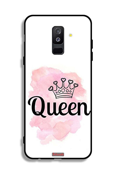 Tolwak غطاء حماية بتصميم كوين آرت من سامسونج جالكسي A6 بلس (2018)