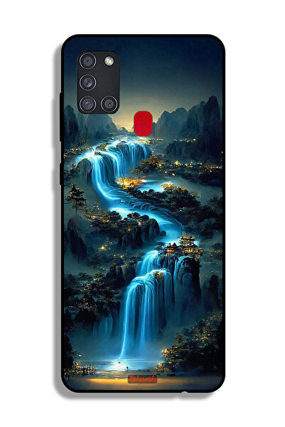 Tolwak غطاء حماية لهاتف Samsung Galaxy A21s بتصميم شلال فني