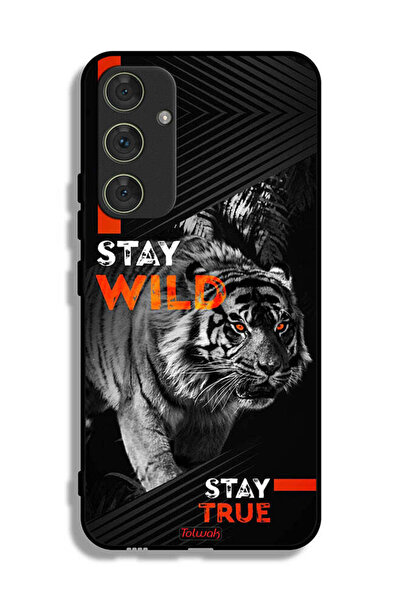 Tolwak غطاء حماية لهاتف سامسونج جالاكسي A54 5G - Stay Wild Stay True