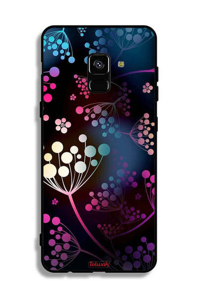 Tolwak غطاء حماية بنمط نمط لهاتف Samsung Galaxy A8 Plus (2018)