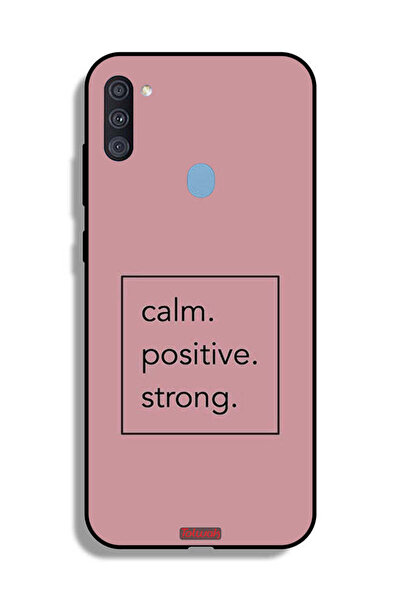 Tolwak غطاء حماية لهاتف سامسونج جالكسي A11 - هادئ، إيجابي، قوي