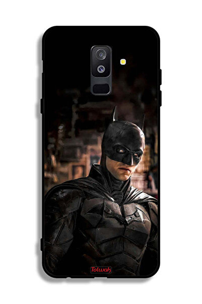 Tolwak غطاء حماية باتمان لهاتف سامسونج جالاكسي A6 بلس (2018)