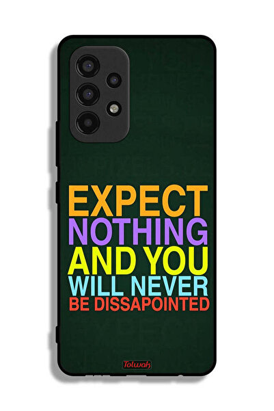 Tolwak Samsung Galaxy A53 5G Protective Case Cover Expect Nothing And You Wil...