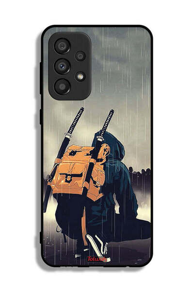 Tolwak غطاء حماية لهاتف سامسونج جالاكسي A33 5G بتصميم سيف ساموراي الرقمي