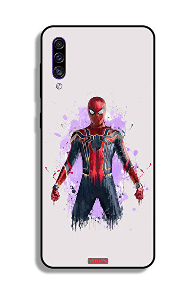 Tolwak غطاء حماية لهاتف Samsung Galaxy A50 بتصميم العنكبوت الحديدي