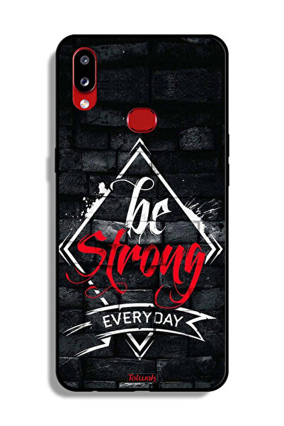 Tolwak Samsung Galaxy A10s Protective Case Cover Be Strong Every Day