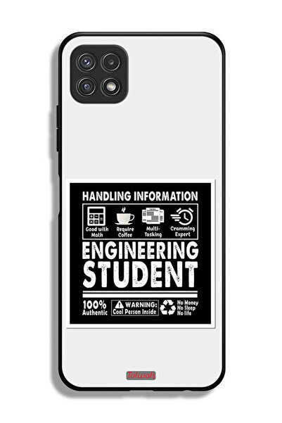 Tolwak غطاء حماية لهاتف Samsung Galaxy A22 5G ملصق طالب الهندسة