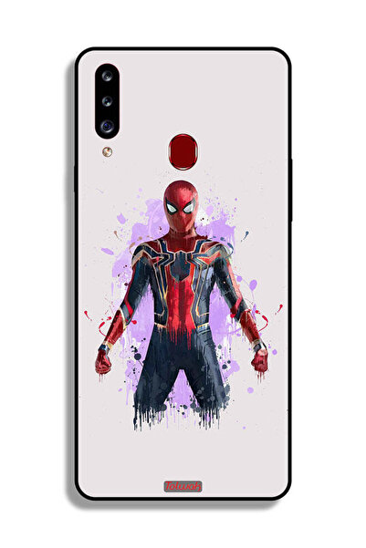 Tolwak غطاء حماية لهاتف Samsung Galaxy A20s بتصميم العنكبوت الحديدي