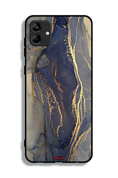 Tolwak غطاء حماية لهاتف سامسونج جالاكسي M04 بنمط رخامي لامع