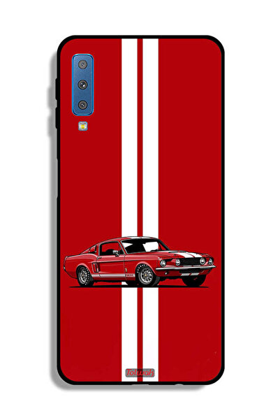 Tolwak غطاء حماية لهاتف Samsung Galaxy A7 (2018) بتصميم سيارة كلاسيكية تجريدية