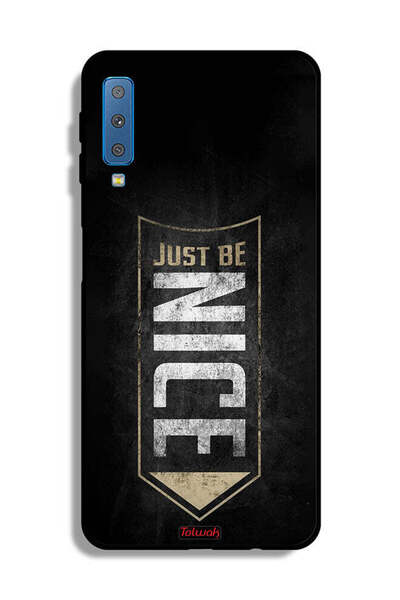 Tolwak غطاء حماية من سامسونج جالكسي A7 (2018) - Just Be Nice