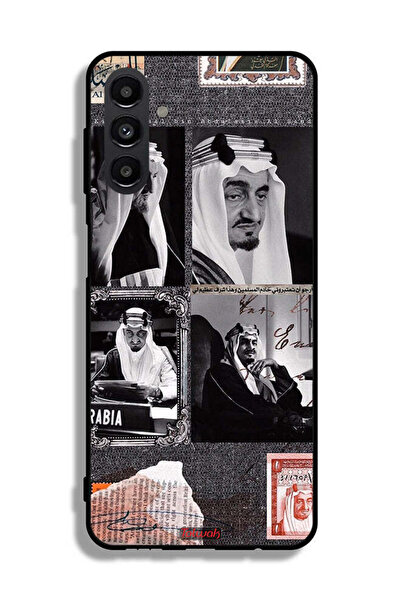 Tolwak Samsung Galaxy A13 5G Protective Case Cover King Faisal Vintage Poster