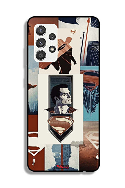 Tolwak Samsung Galaxy M32 5G Protective Case Cover Superman Art