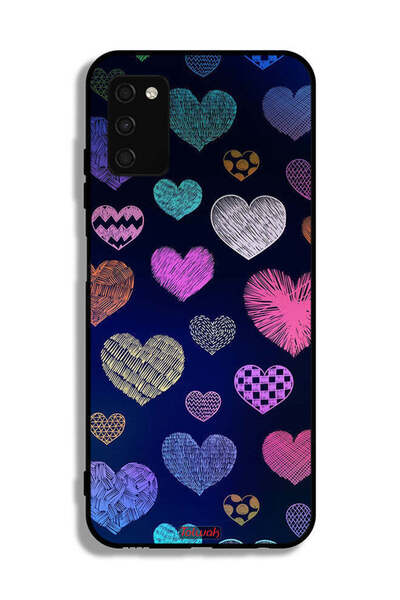 Tolwak غطاء حماية لهاتف سامسونج جالاكسي A03s بنقشة قلوب داجا