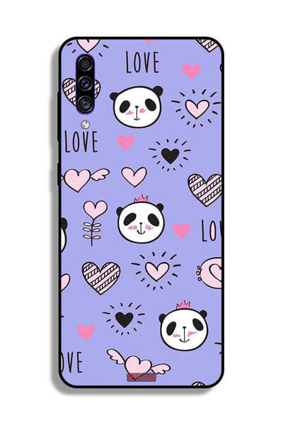 Tolwak غطاء حماية لهاتف سامسونج جالكسي A50s بتصميم الحب ورسومات الباندا