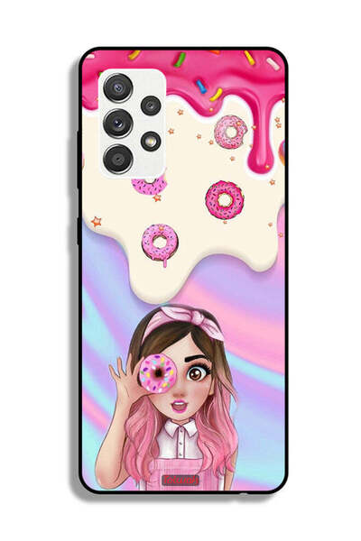 Tolwak غطاء حماية لهاتف Samsung Galaxy A32 5G يحمل دونات