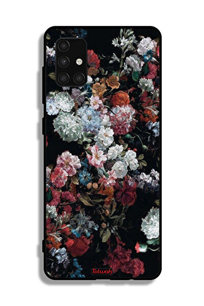 Tolwak غطاء حماية لهاتف سامسونج جالاكسي A71 4G بنقشة ورود عتيقة