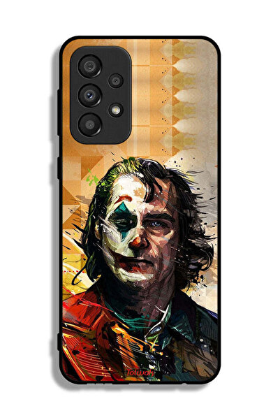 Tolwak Samsung Galaxy A33 5G Protective Case Cover Joker Paint Art
