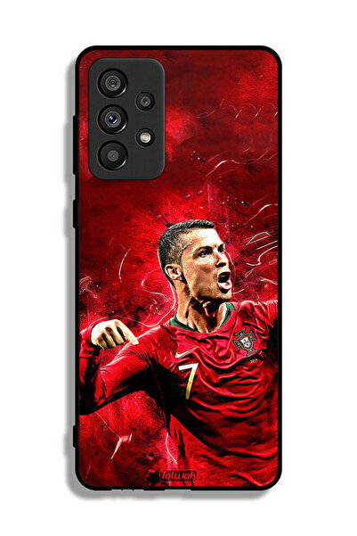Tolwak غطاء حماية لهاتف سامسونج جالاكسي A73 5G كريستيانو رونالدو