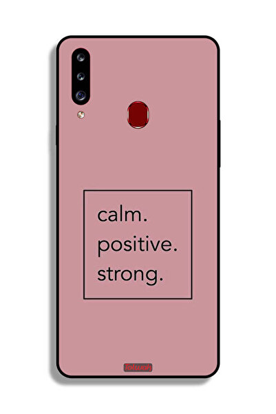 Tolwak غطاء حماية لهاتف سامسونج جالكسي A20s - هادئ، إيجابي، قوي