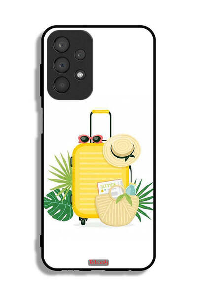 Tolwak غطاء حماية لهاتف Samsung Galaxy A23 بتصميم فني رقمي صيفي