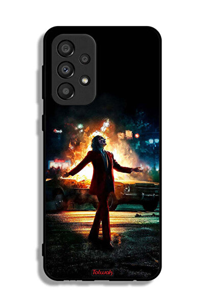 Tolwak Samsung Galaxy A33 5G Protective Case Cover Joker Happy Mode