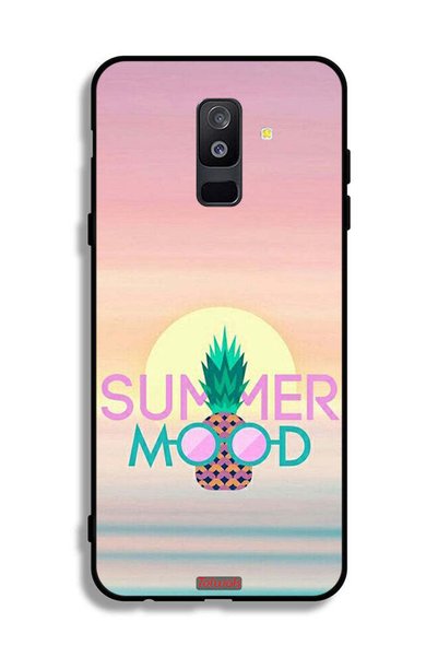 Tolwak غطاء حماية لهاتف Samsung Galaxy A6 Plus (2018) - مزاج صيفي