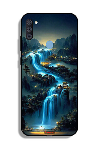 Tolwak غطاء حماية لهاتف Samsung Galaxy A11 بتصميم شلال فني