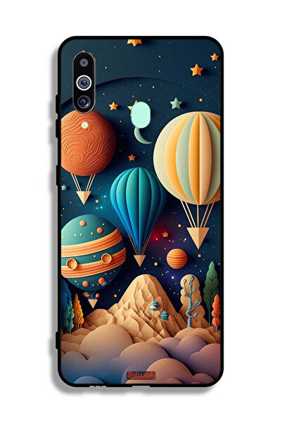 Tolwak غطاء حماية لهاتف سامسونج جالكسي A60 من تصميم بيراشوت آرت